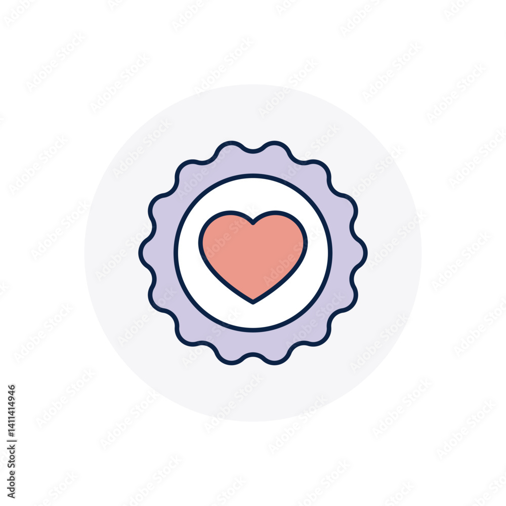 Obraz premium Sun vector icon stock illustration