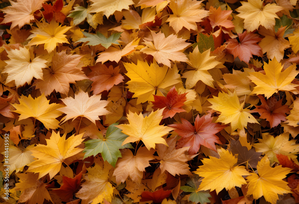 Autumn leaves background Autumn leaves background