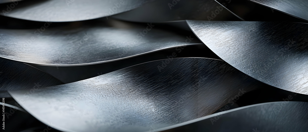 Abstract Metal Waves Abstract Metal Waves