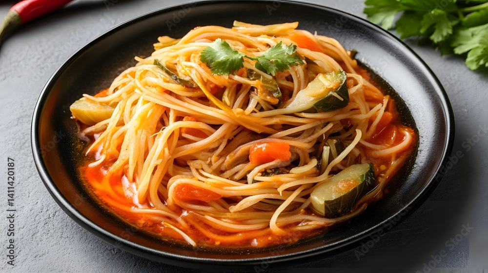Delicious Vegetarian Pasta with Zucchini and Tomato Sauce Delicious Vegetarian Pasta with Zucchini and Tomato Sauce