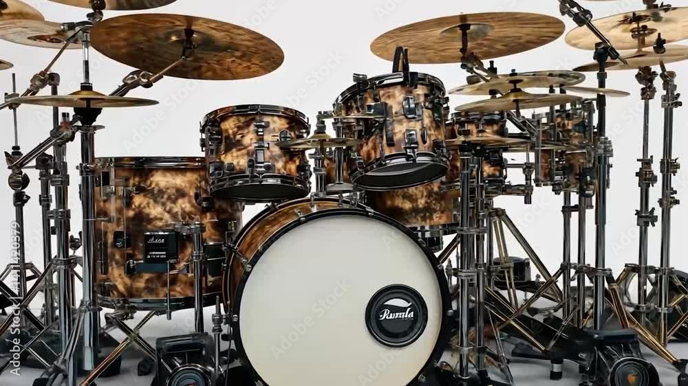 Tama Starclassic Maple Drum Kit in Exquisite Burnt-Amber Finish