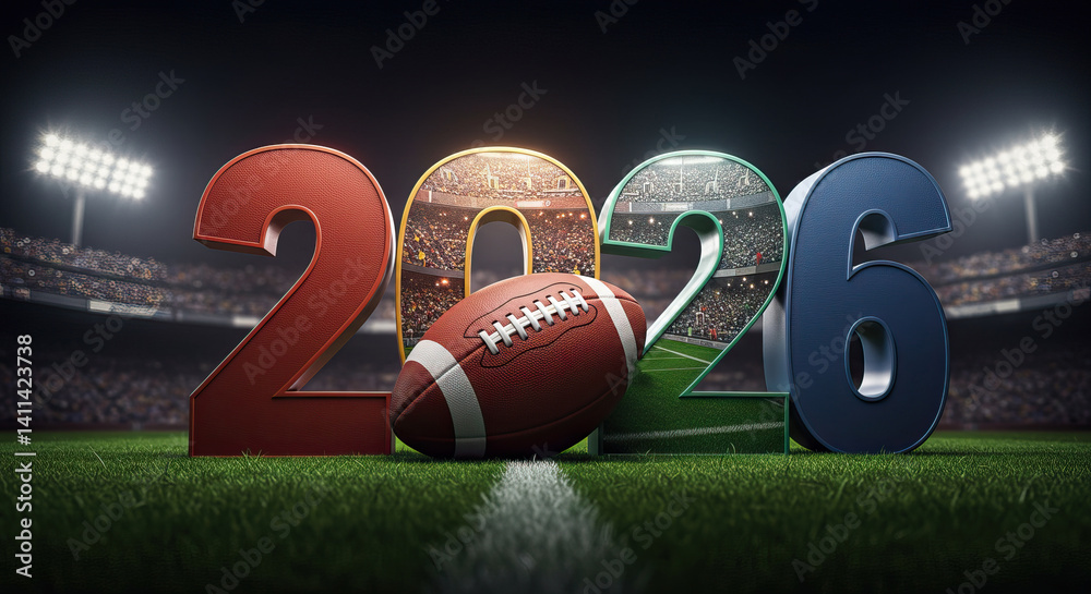 Football championship 2026 under stadium lights