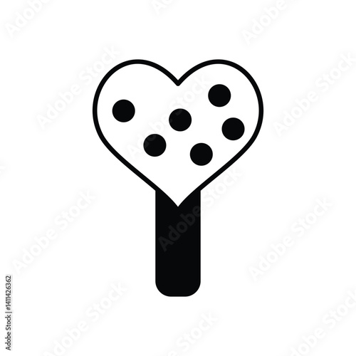 Lollipop  vector icon stock illustration