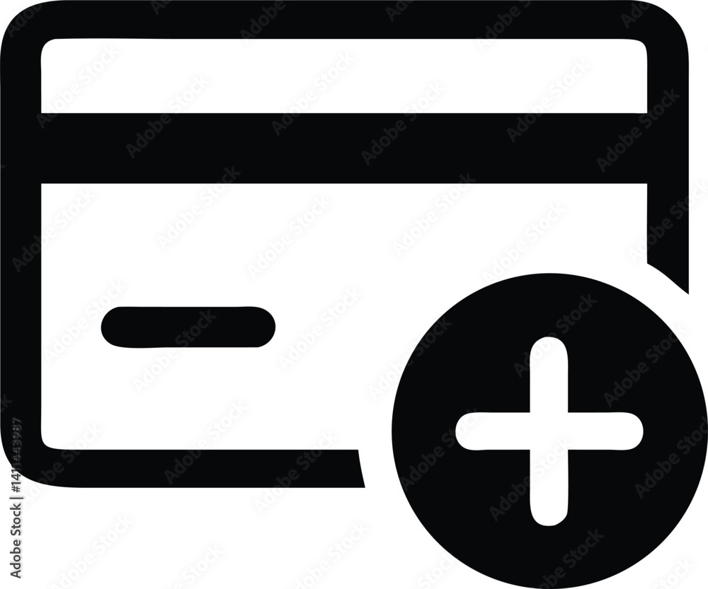 Fototapeta premium Add Card Payment