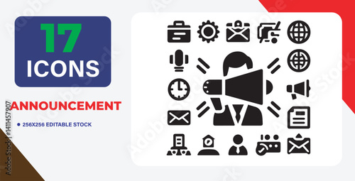 Set of business icons including do not enter, no parking, and do not disturb signs, designed for web and digital use