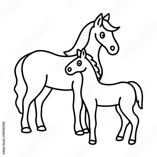 bold and easy coloring pages, simple coloring book, easy coloring pages for kids, bold line art, thick line coloring, toddler coloring pages, beginner coloring book, bold outline illustrations