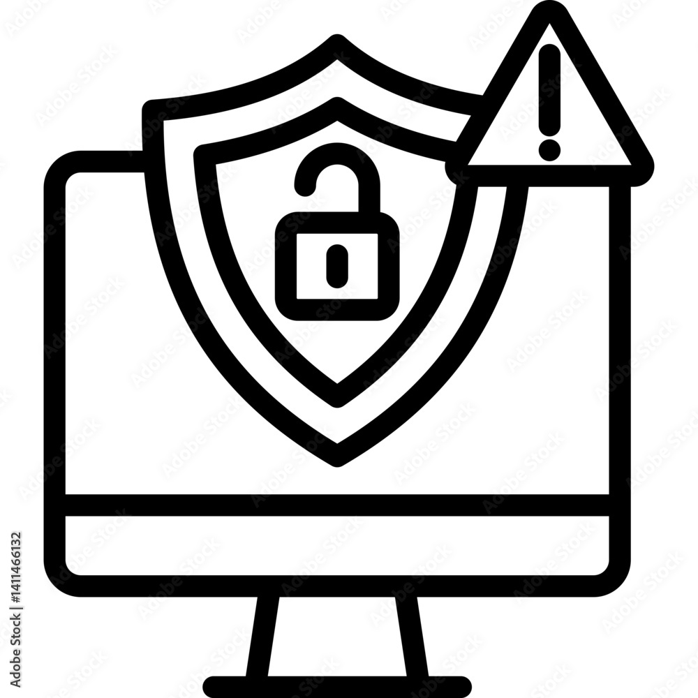 Security Breach Icon