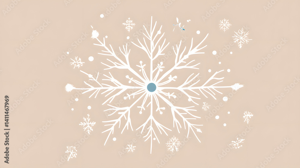 Obraz premium Minimalist Christmas，christmas, decoration, christmas tree,holiday, xmas,winter, decorations, celebration, presents,gift, Santa Claus，ornaments，new year，december，seasonal，gift
