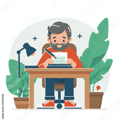 writer, business, paper, text, write, work, office, desk, pen, computer, job, hand, person, creative, online, laptop, journalist, author, internet, education, content, book, vector, technology, letter