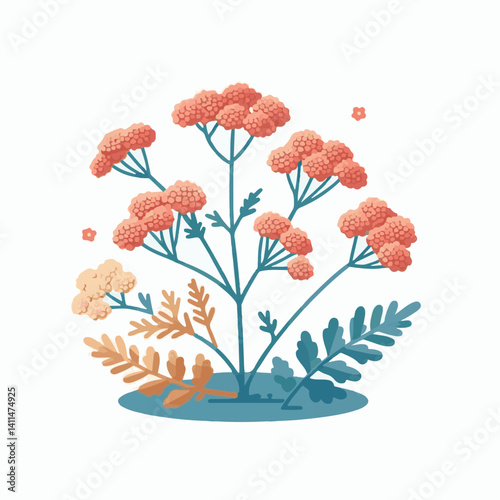 plant, yarrow, background, blossom, flower, nature, herb, medicine, garden, white, bloom, natural, leaf, green, floral, achillea millefolium, beautiful, achillea, herbal, petal, milfoil, blooming, flo
