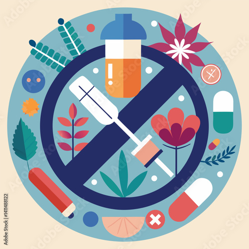 Infectious Disease Conceptual Medical Artwork
