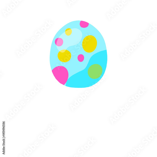colorful easter eggs