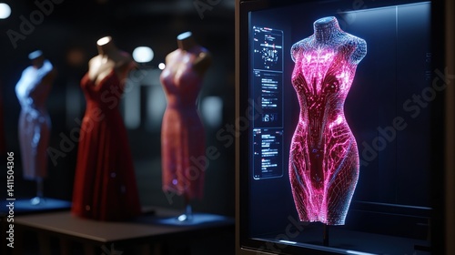 Futuristic Fashion Design Showcase photo