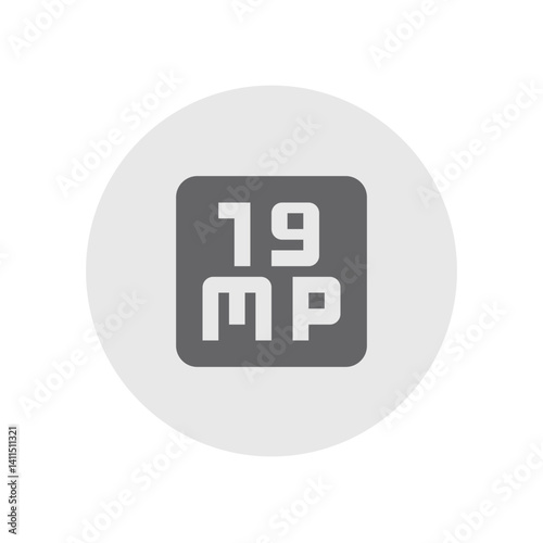19 Megapixel Icon
