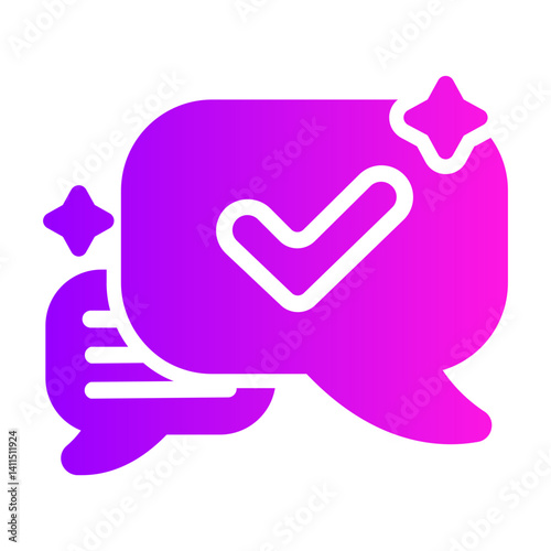 conversation Gradient icon
