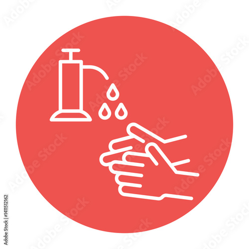Washing Hands Icon
