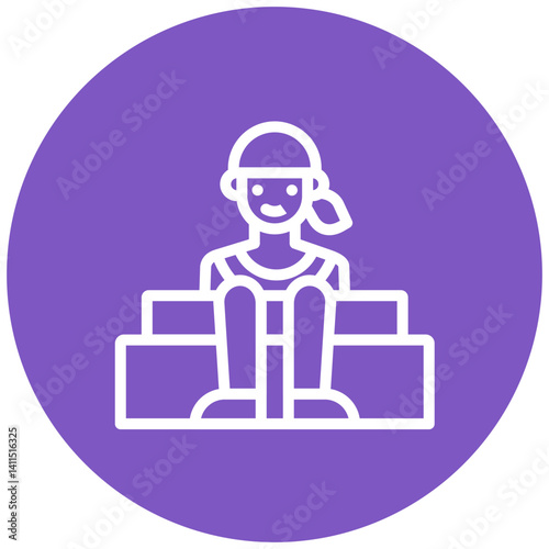 Sitting Icon