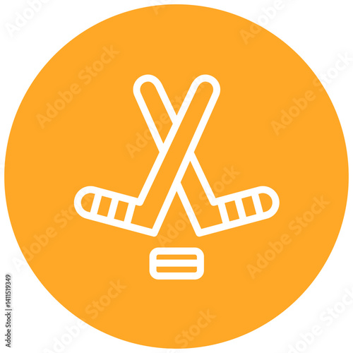 Ice Hockey Icon