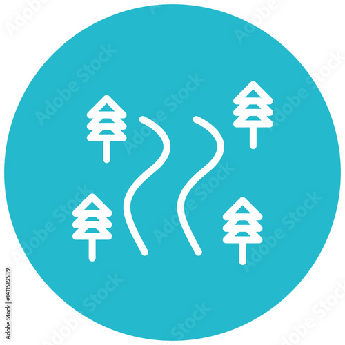 Snowboard Race Icon