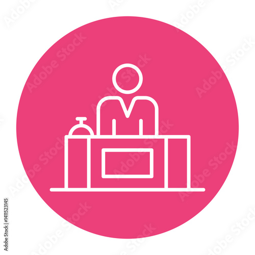 Receptionist Icon