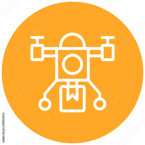 Drone Delivery Icon