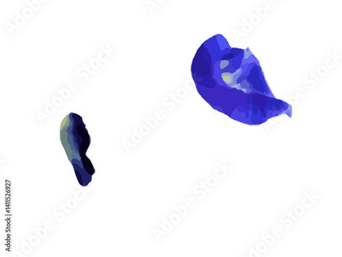 Foto Blue talang blooms