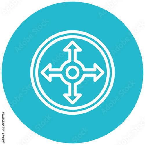 Roundabout Icon