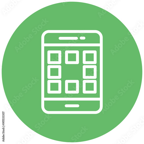 Mobile Gaming Icon