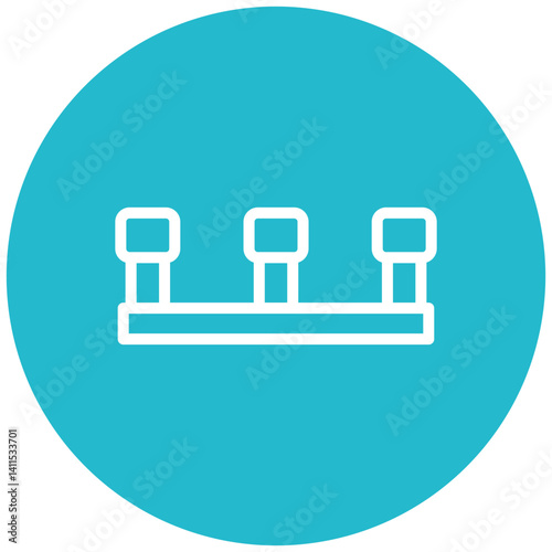 Hurdles Race Icon
