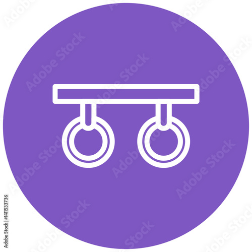 Gym Rings Icon