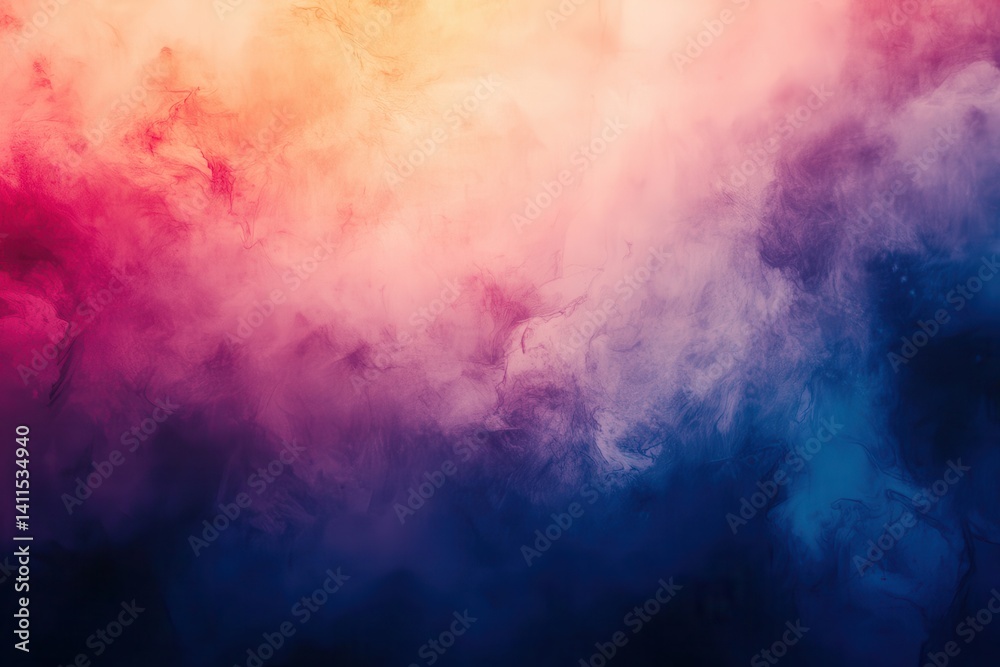 Obraz premium Vibrant gradient colors with soft blur effects for contemporary design inspirations and innovative projects
