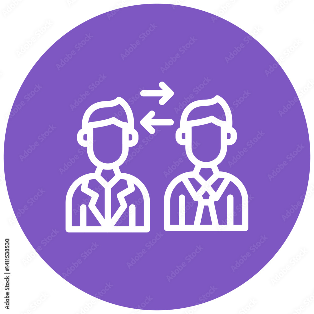 Collaboration Vector Icon Collaboration Vector Icon