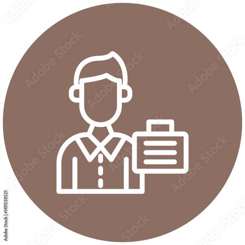 Entrepreneur Vector Icon