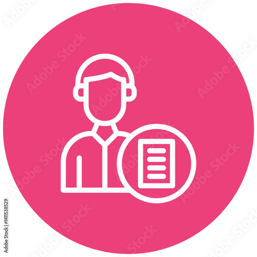 Legal Advisor Vector Icon