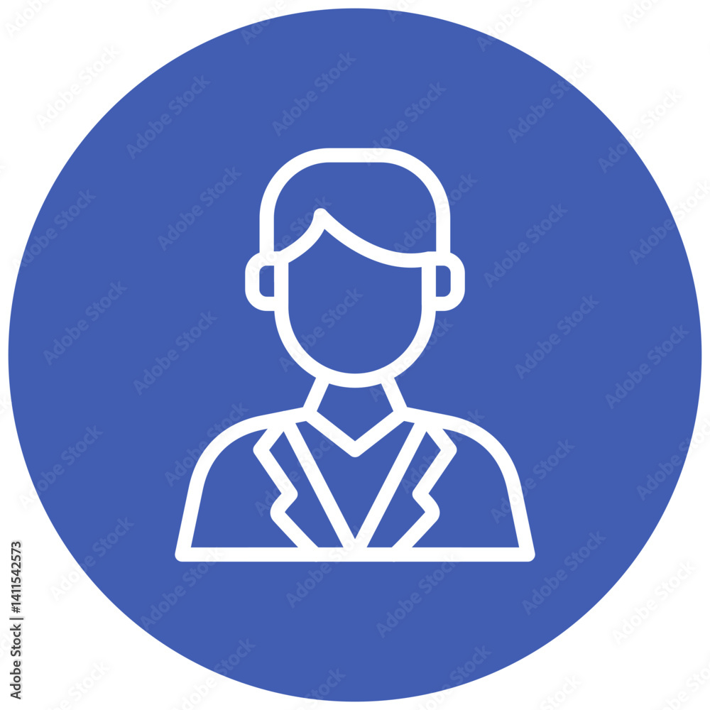 Data Scientist Male Icon Data Scientist Male Icon