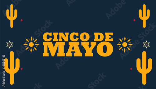 Colorful Mexican Culture Design for Cinco de Mayo