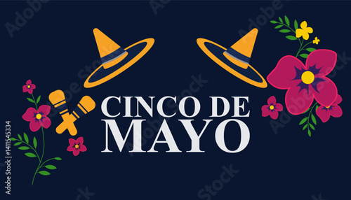 Colorful Mexican Culture Design for Cinco de Mayo