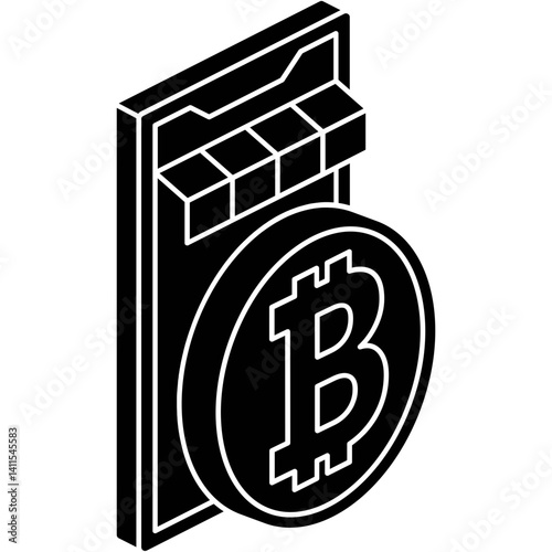Bitcoin Shop Icon