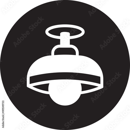 ceiling lamp gradient icon