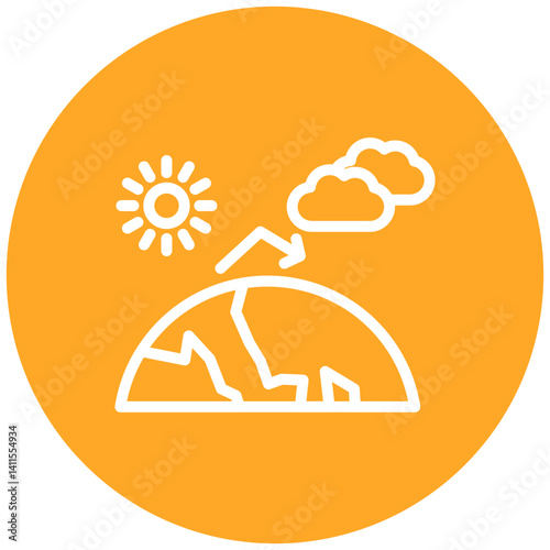 Greenhouse Gas Icon