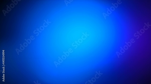 A digital design featuring a smooth, blurry blue abstract background with glowing light and a sense of motion