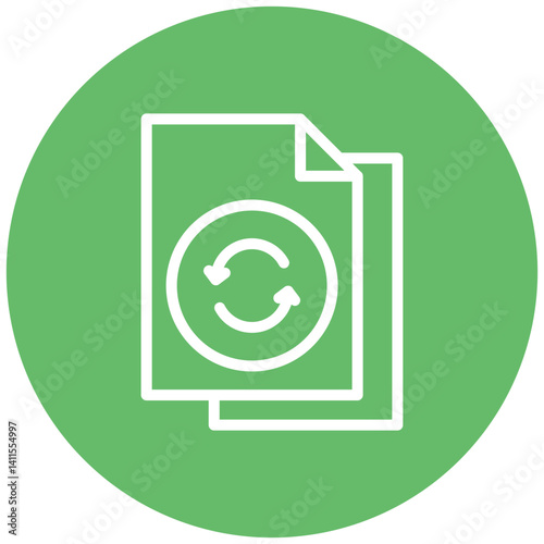 Recycled Paper Icon