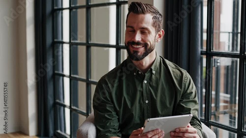 The Man with the Tablet.