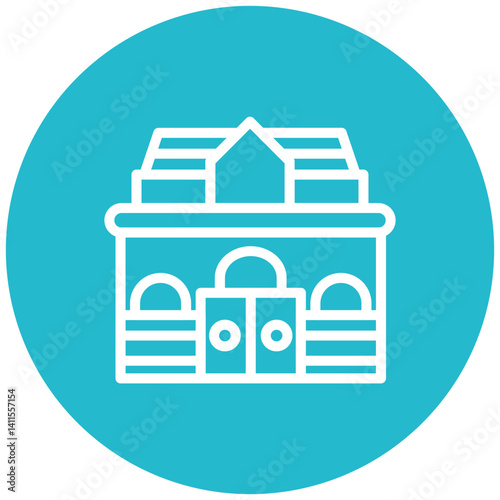 Country Farmhouse Icon