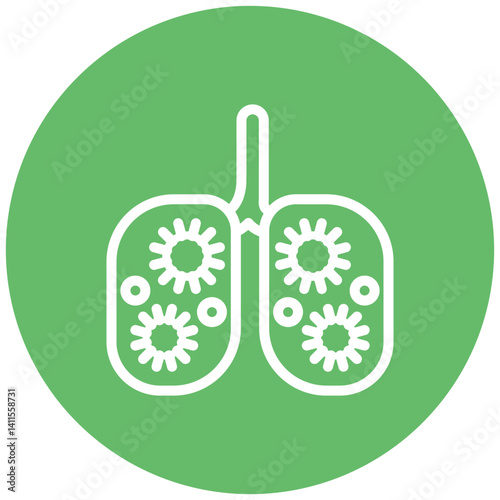 Infected Lungs Icon