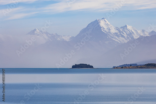 Lake Pukaki and Mt Cook, New Zealand