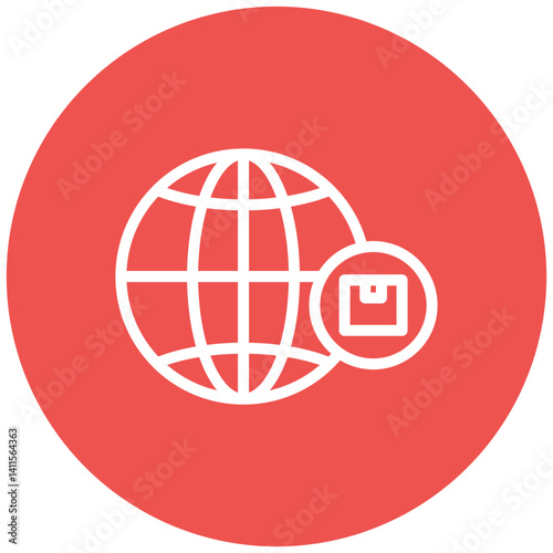 Worldwide Shipping Icon