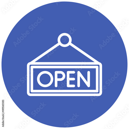 Open Tag Icon