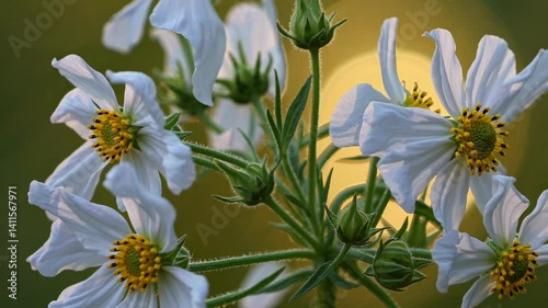 The Radiant White Flower