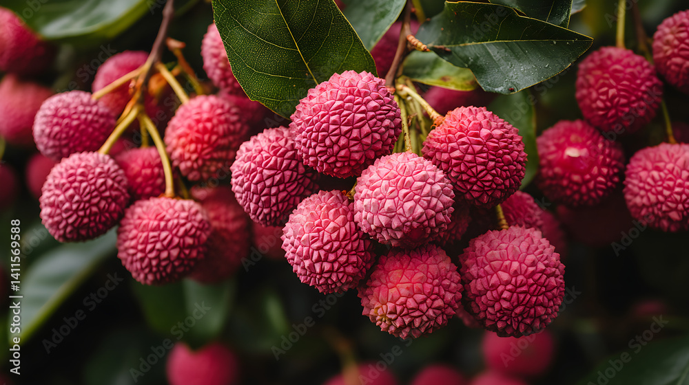 lychee in the garden lychee in the garden